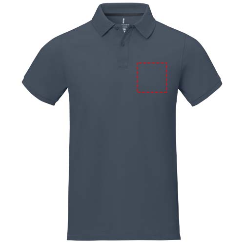 Calgary 200 g/m² herenpolo met korte mouwen