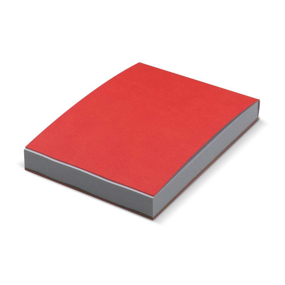Notitieblock gerecycled papier 150 vellen - kopen of bedrukken - Rood