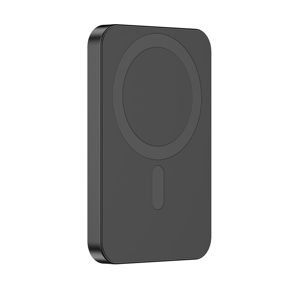 Urban Vitamin Richmond RCS rplastic/alu 5000 mAh powerbank - bedrukt of onbedrukt verkrijgbaar - zwart (± PMS Black)
