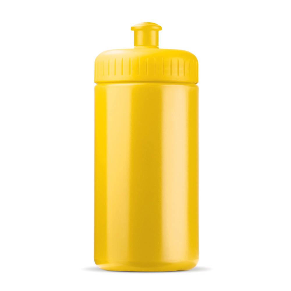Sportbidon classic 500ml - bedrukt of onbedrukt verkrijgbaar - geel