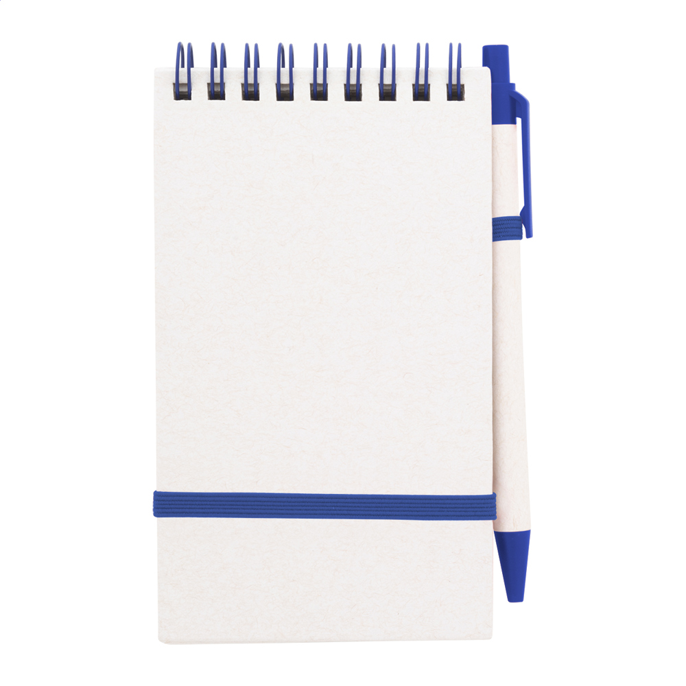Relact Jot - notitieboekje van melkpak - voor bedrijven en relatiegeschenken - Blauw