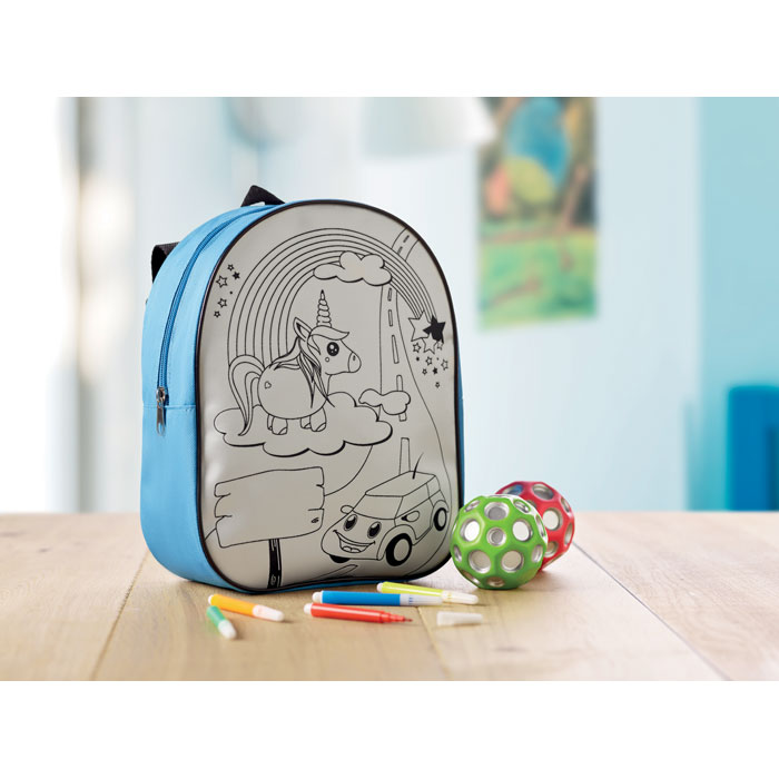 BACKSKETCHY - Kinderrugtasje 600D - voor bedrijven en relatiegeschenken