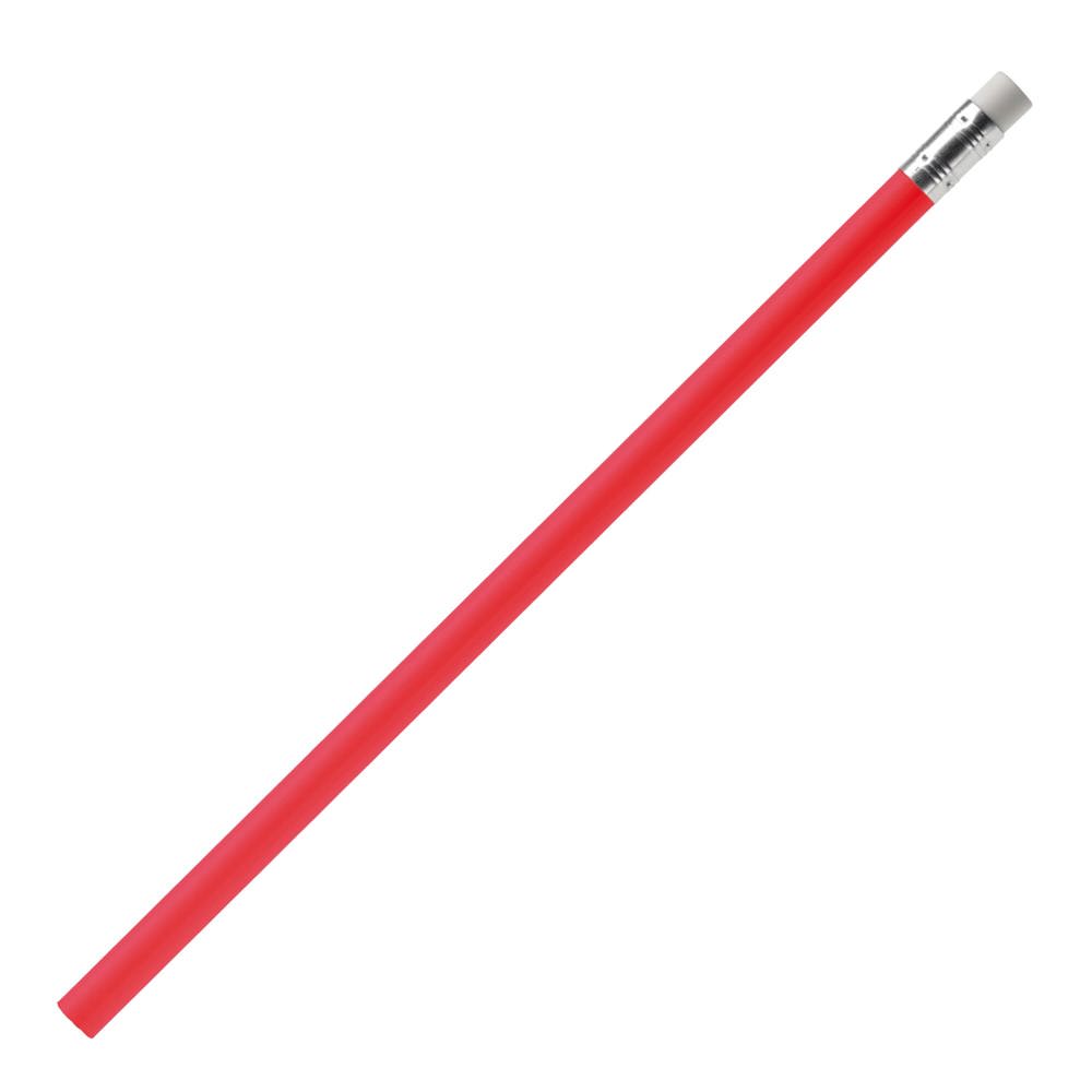 Potlood gum - voor bedrijven en relatiegeschenken - Rood
