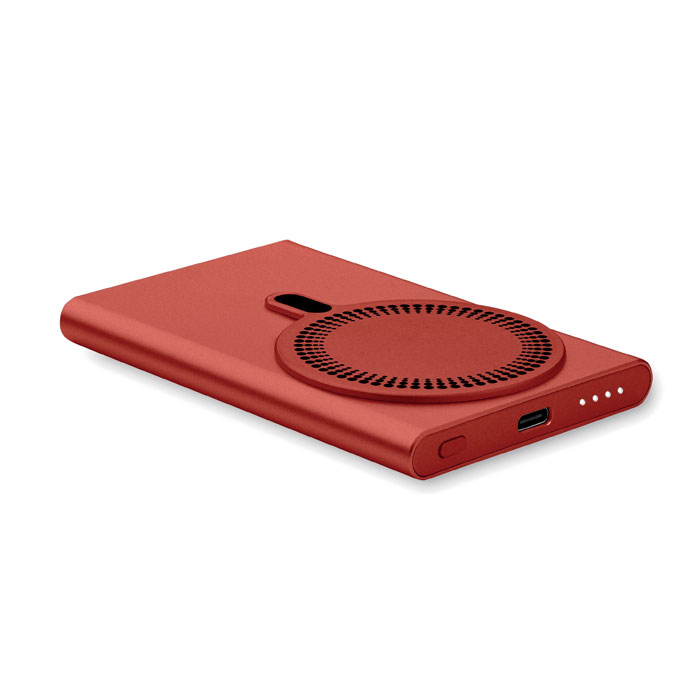 PAWTT - Draadloze oplader powerbank - kopen of bedrukken - Bordeaux