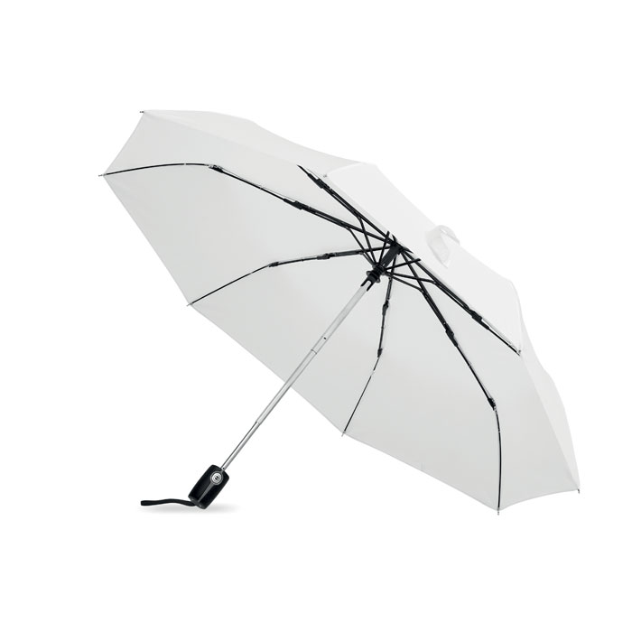 GENTLEMEN - 21" Windbestendige paraplu - met logo of onbedrukt bestellen - Wit