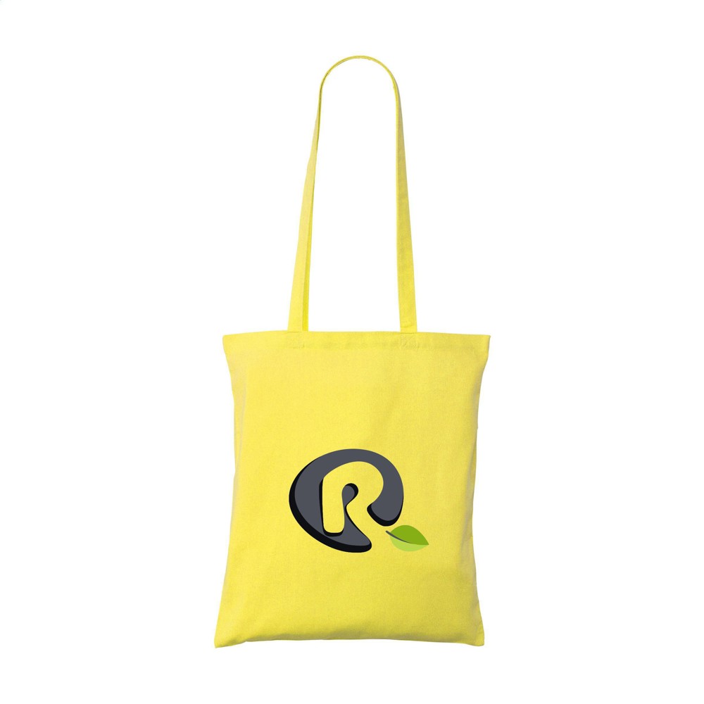 Shoppy Colour Bag (120 g/m²) katoenen tas - geel (± PMS 120C)