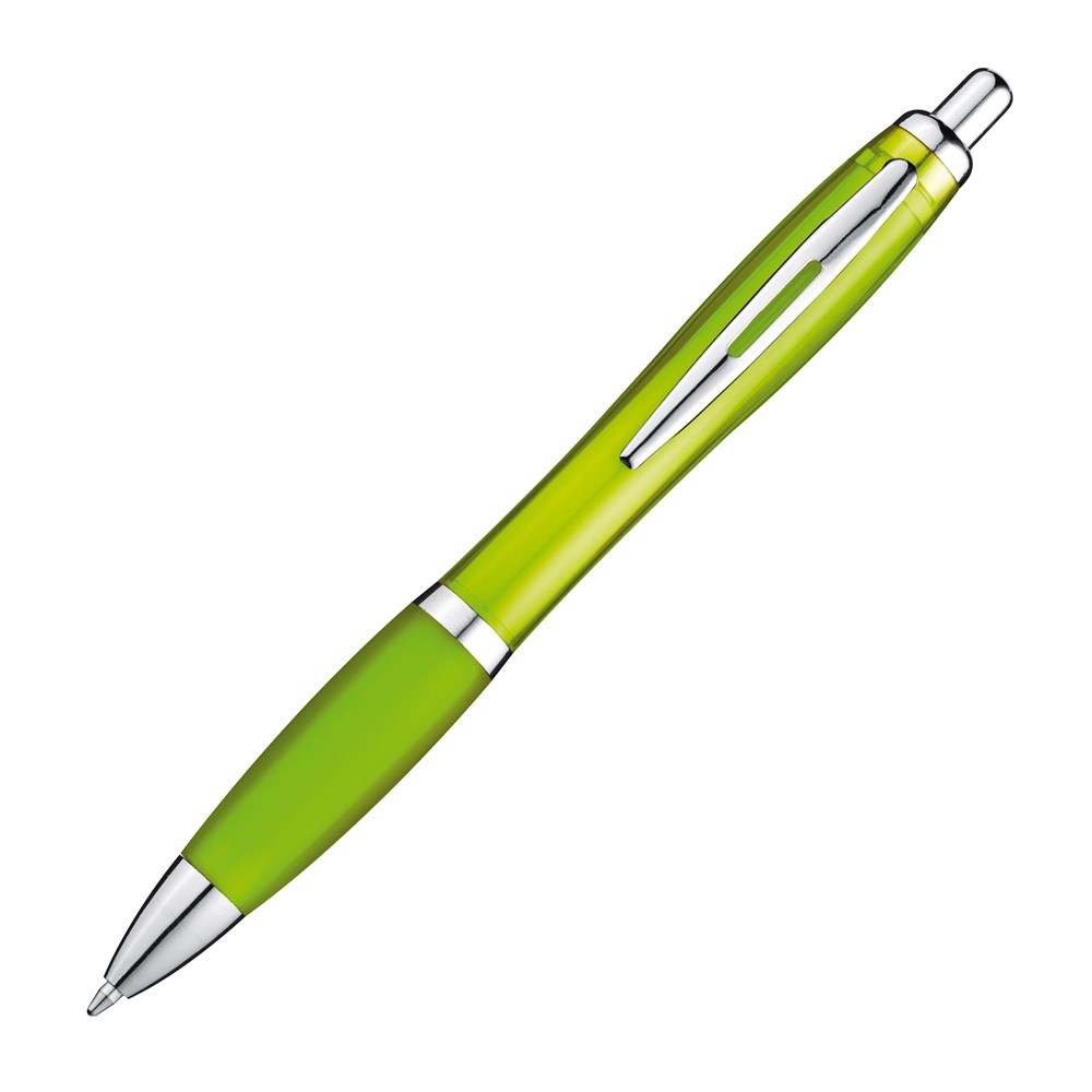 Pen met zilveren metalen clip
