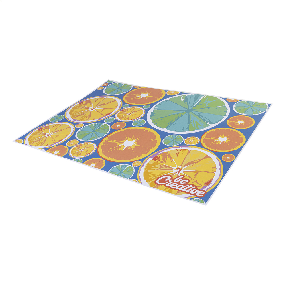 DinePrint - custon made papieren placemat - bedrukt of onbedrukt verkrijgbaar
