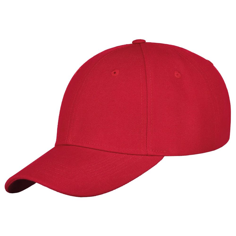 Medium profile cap - Retail - kopen of bedrukken - Rood (PMS 199c) / Rood