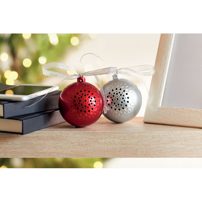 JINGLE BALL - Draadloze speaker kerstbal - bedrukt of onbedrukt verkrijgbaar