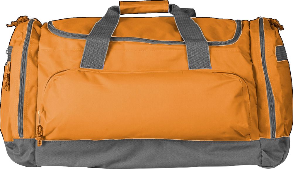 Polyester (600D) sporttas Lorenzo - voor bedrijven en relatiegeschenken - oranje
