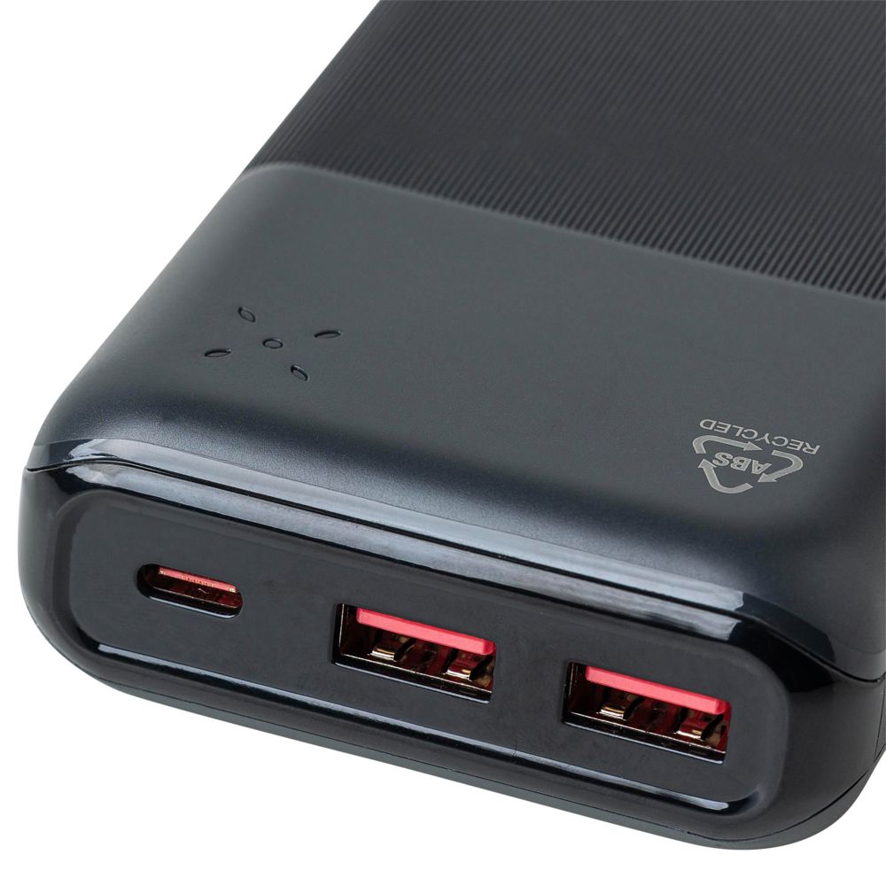 Gerecyclede ABS-powerbank Rayen