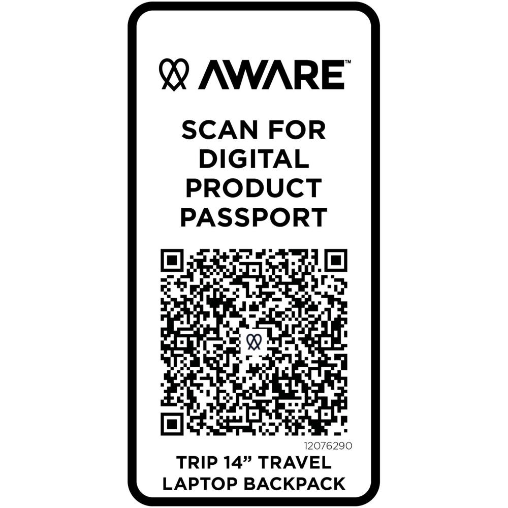 Trip 14" Aware™ gerecyclede laptoprugzak 9 l