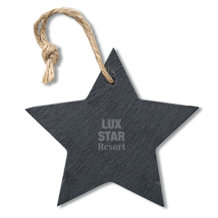 SLATESTAR - Kerstboom hanger van leisteen