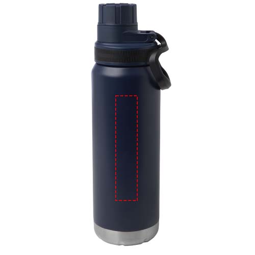 Fortis 700 ml RCS-gecertificeerde waterfles van gerecycled roestvrij staal met koperen vacuümisolatie (geschikt voor koolzuur