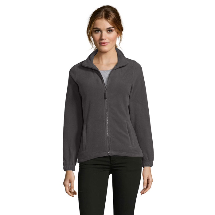 NORTH WOMEN - NORTH WOMEN Fleece 300g - bedrukt of onbedrukt verkrijgbaar - Houtskool Grijs