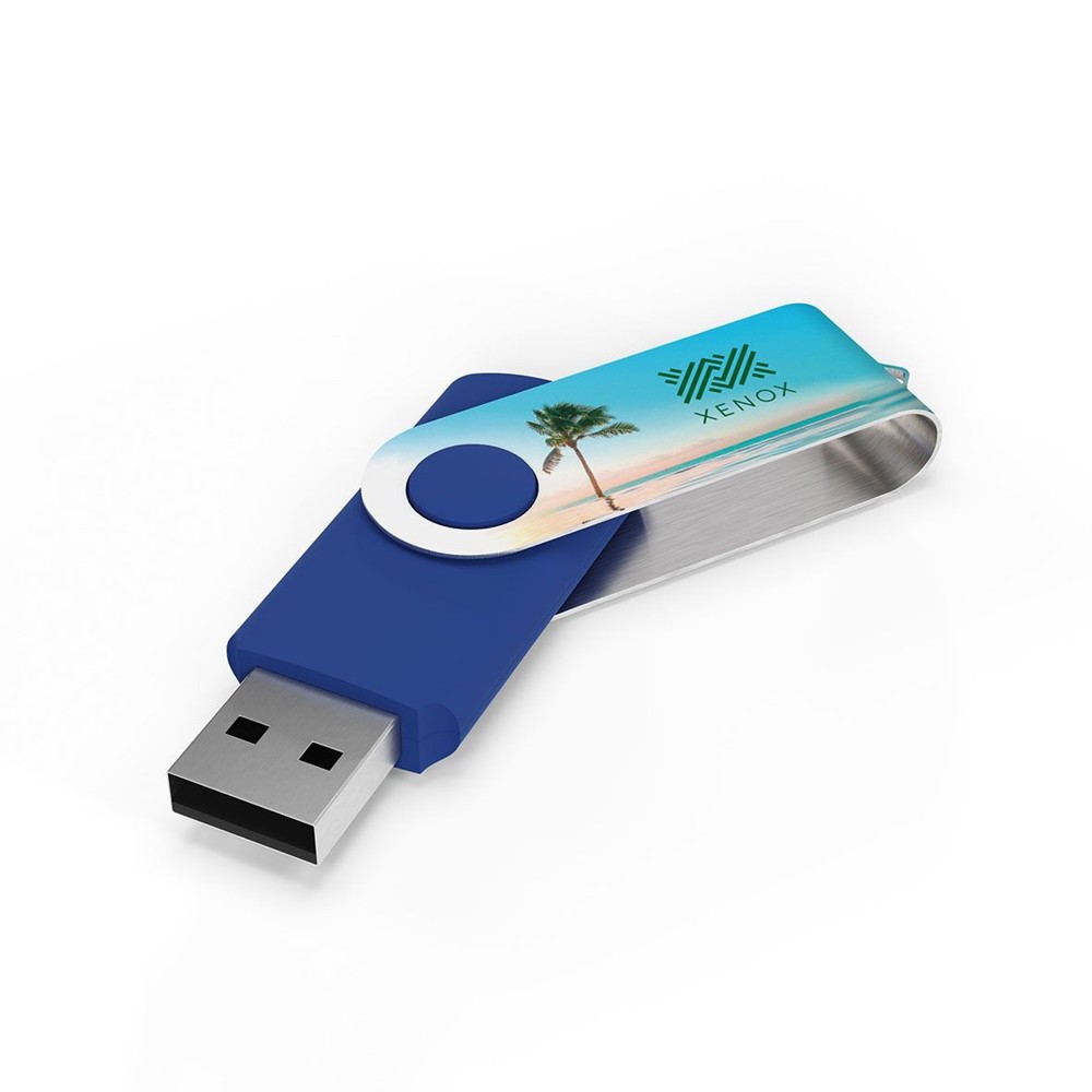 USB Stick Twister- Blauw- 16GB 2.0