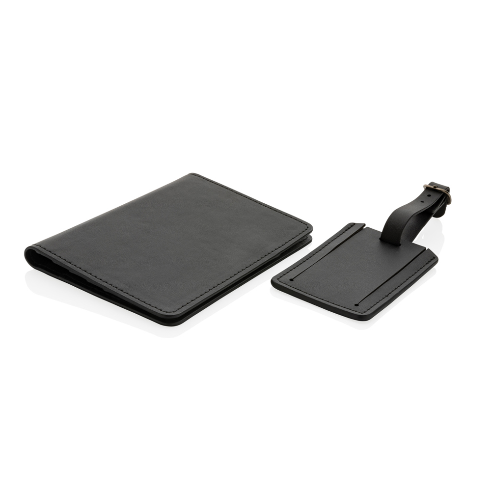 Swiss Peak GRS gerecycled PU reiscadeauset - voor bedrijven en relatiegeschenken
