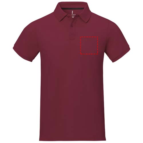 Calgary 200 g/m² herenpolo met korte mouwen