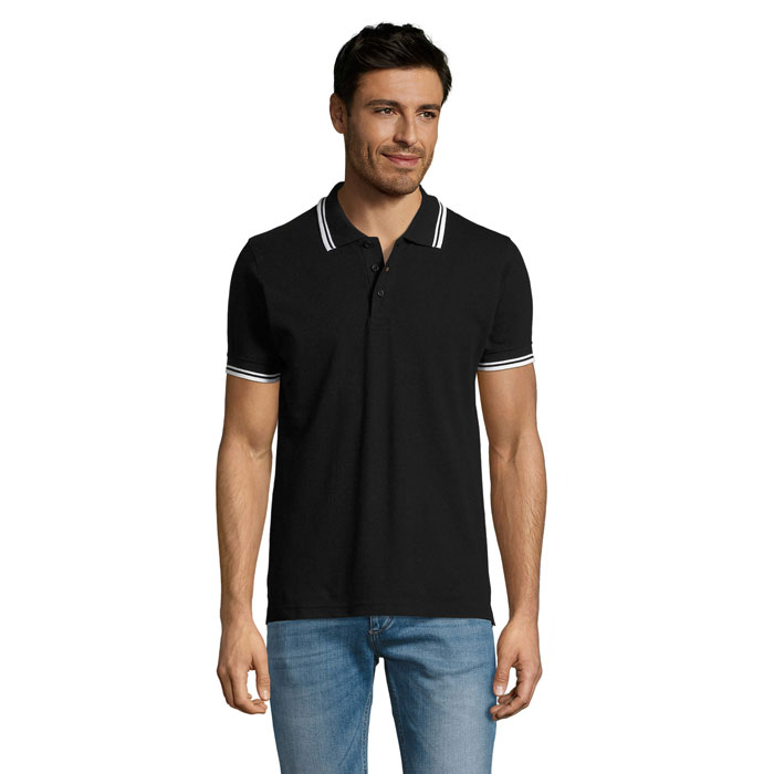 PASADENA MEN - PASADENA HEREN POLO 200 - met logo of onbedrukt bestellen
