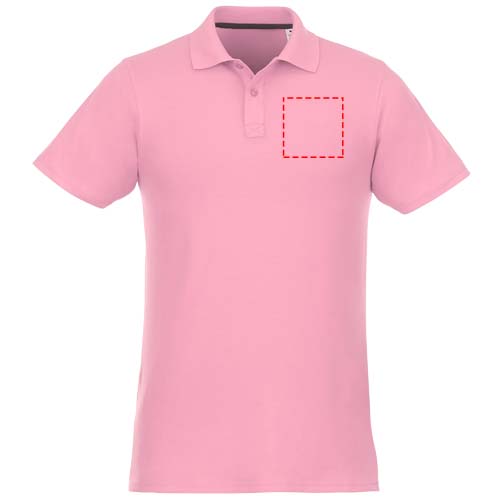 Helios 180 g/m² herenpolo met korte mouwen