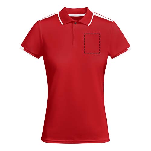 Tamil 150 g/m² sportpolo met korte mouwen voor dames