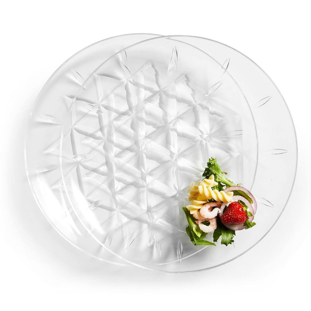 Sagaform Acryl picknick groot bord set van 2 Ø26cm - kopen of bedrukken