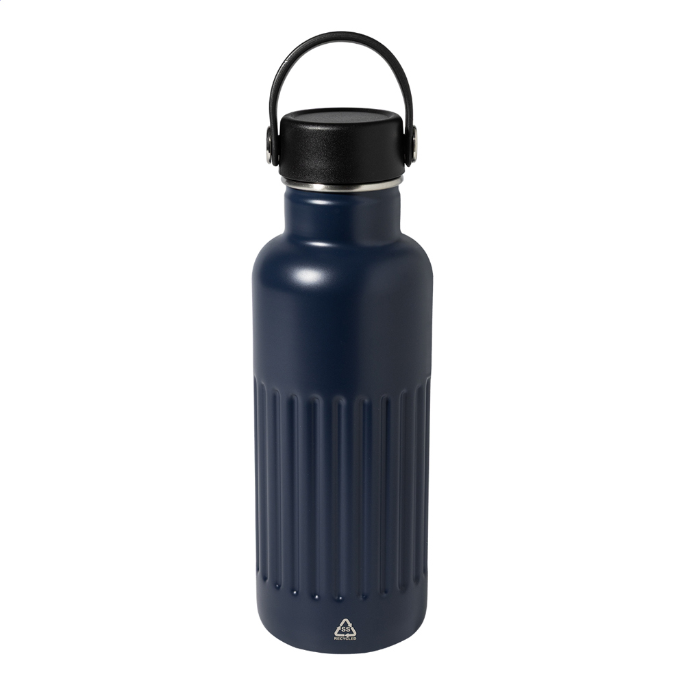 Streaky Go - geïsoleerde fles - met logo of onbedrukt bestellen - donker blauw