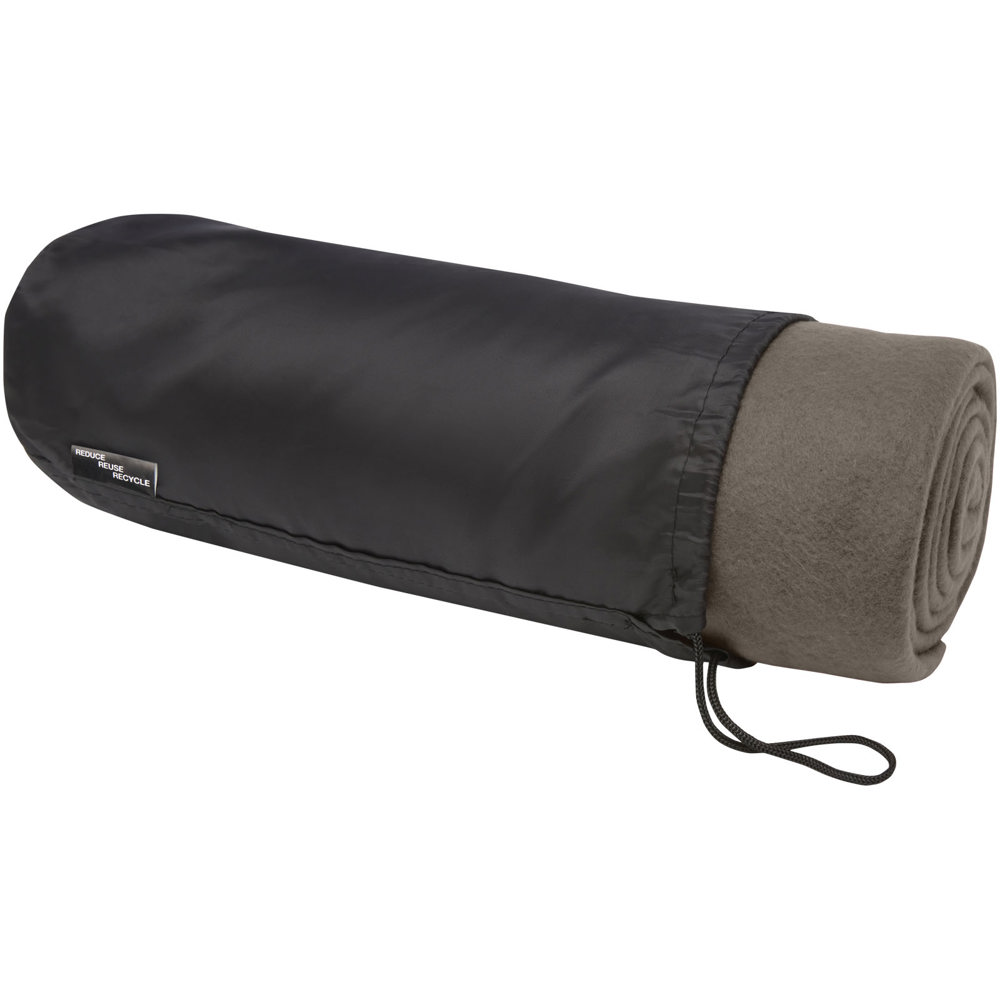 Willow GRS RPET polair fleece deken - kopen of bedrukken - antraciet