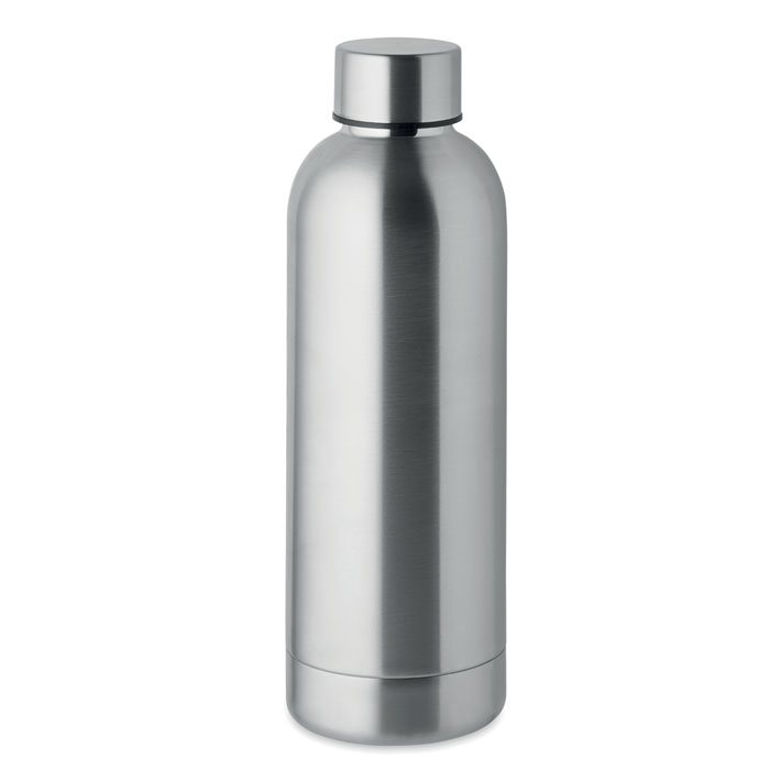 ATHENA - Gerecyclede RVS fles - met logo of onbedrukt bestellen - Mat Zilver