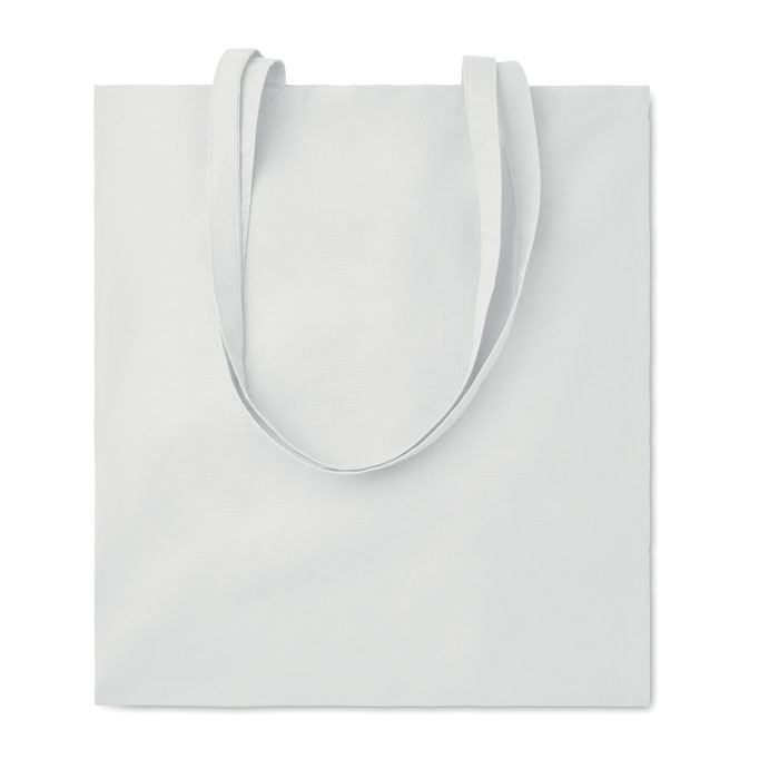 COTTONEL COLOUR++ - Boodschappentas 180 g/m² - bedrukt of onbedrukt verkrijgbaar - wit