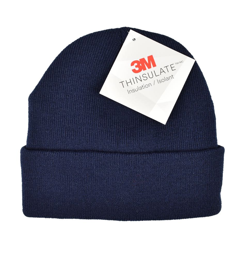 Gebreide muts met Thinsulate - bedrukt of onbedrukt verkrijgbaar - Navy (PMS 533c) / Navy