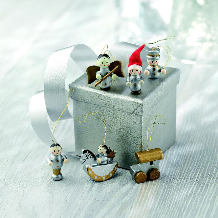 HELSINBORG - Set van 6 kerstdecoraties - kopen of bedrukken