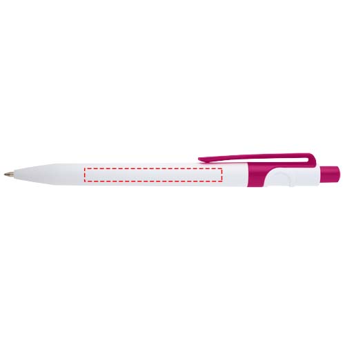 Unica balpen van gerecycled plastic (blauwe inkt)