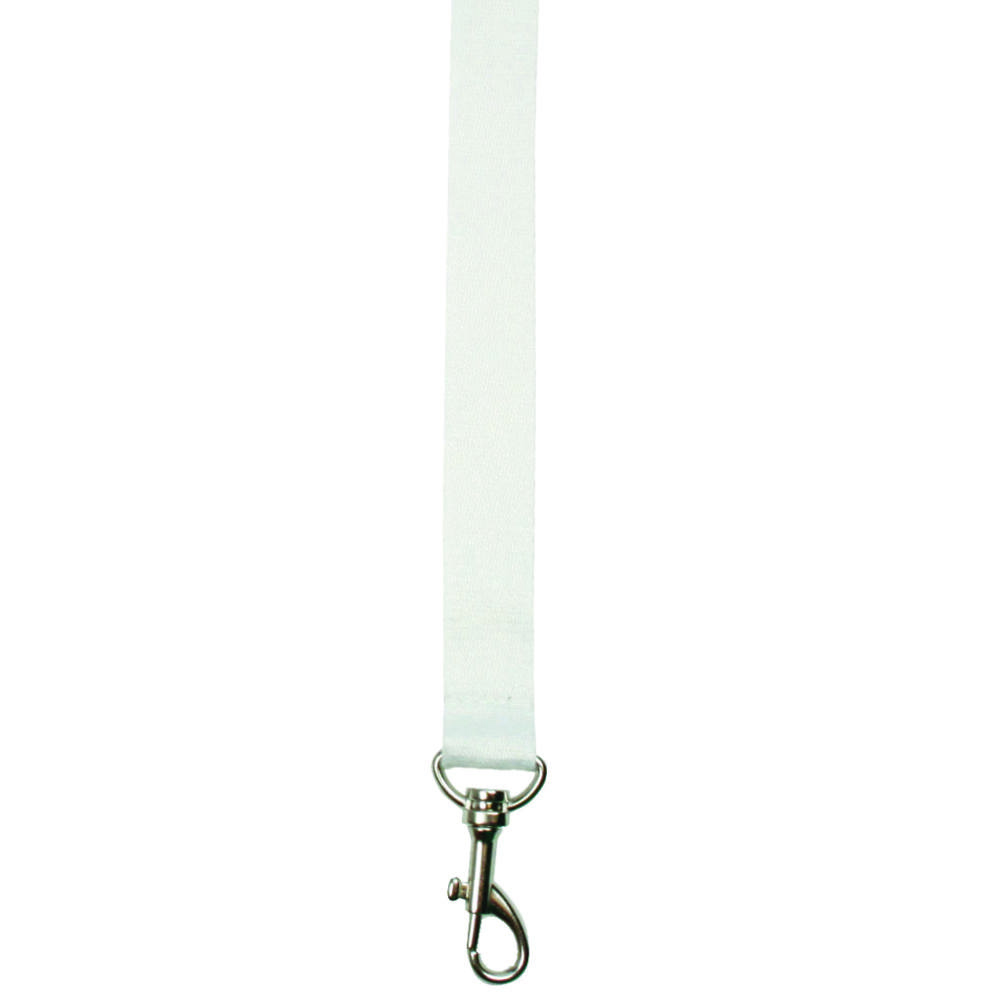 100% Bamboe neklint 2 cm - kopen of bedrukken - Wit (White) / Wit