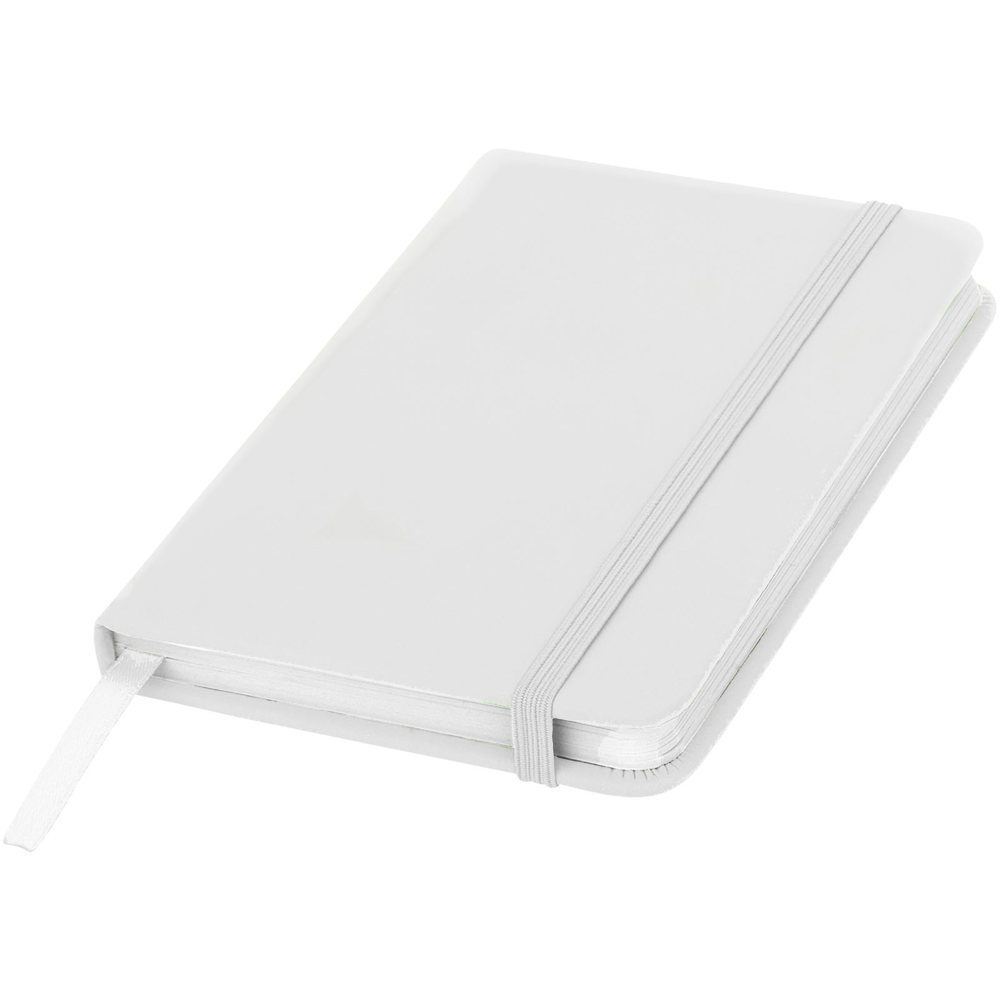 Spectrum A6 hardcover notitieboek - bedrukt of onbedrukt verkrijgbaar - wit