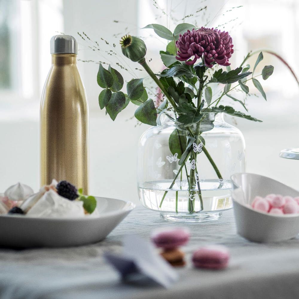 Sagaform Nils stalen fles groot 750ml