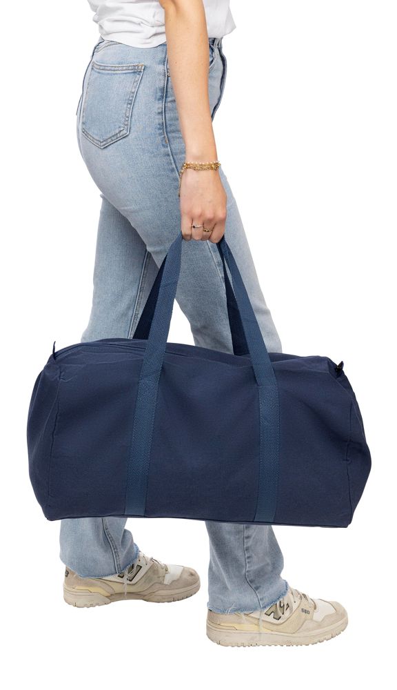 Gerecyclede polycotton (330 gsm) dufflebag Tian