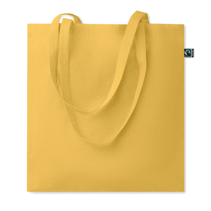 OSOLE+ COLOUR - Fairtrade boodschappentas 180g - bedrukt of onbedrukt verkrijgbaar - geel