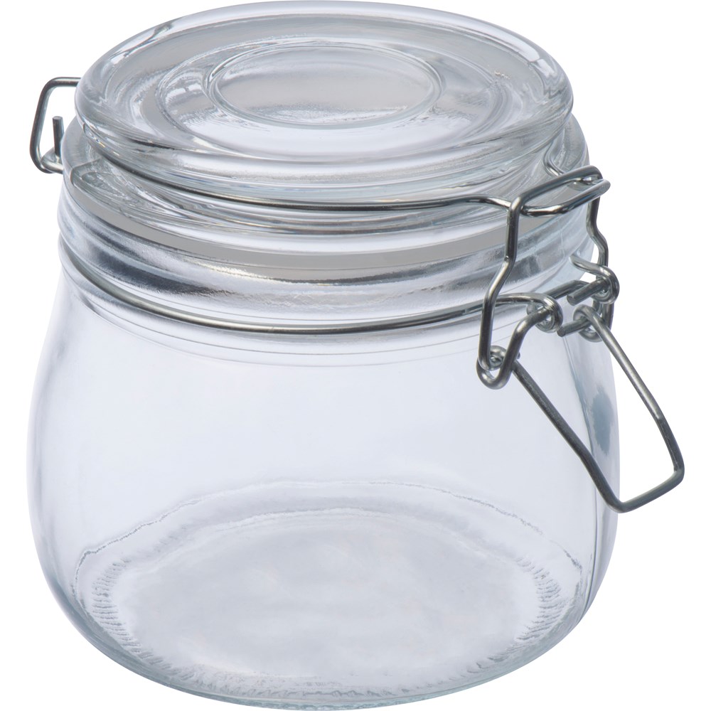 Voorraadpot van glas, 400 ml - kopen of bedrukken