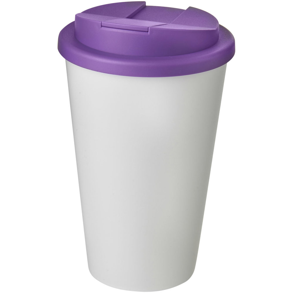 Americano® 350 ml geïsoleerde beker - kopen of bedrukken - Wit, Paars