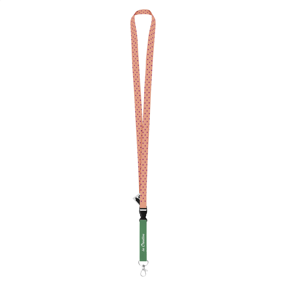 Subyard 15 C RPET - custom made sublimatie lanyard - voor bedrijven en relatiegeschenken