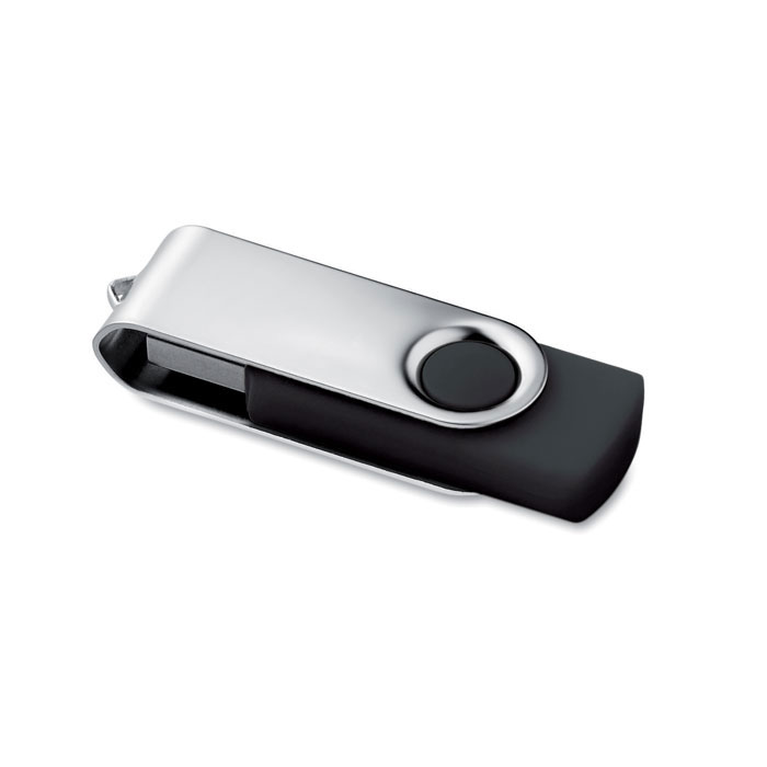 TECHMATE - Techmate. USB flash 8 GB - voor bedrijven en relatiegeschenken - Zwart