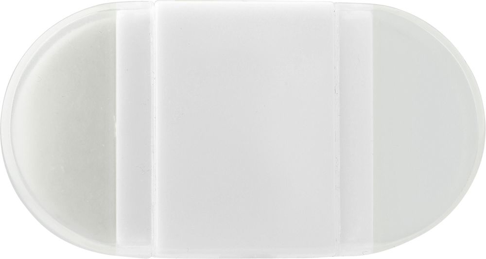 PS puntenslijper met gum Pauline - met logo of onbedrukt bestellen - wit