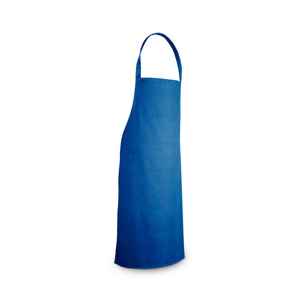 CUMIN. Katoenen keperstof schort (180 g/m²) - met logo of onbedrukt bestellen - Royal Blauw