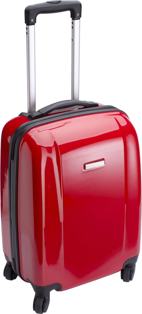 PC en ABS trolley Verona - met logo of onbedrukt bestellen - Rood