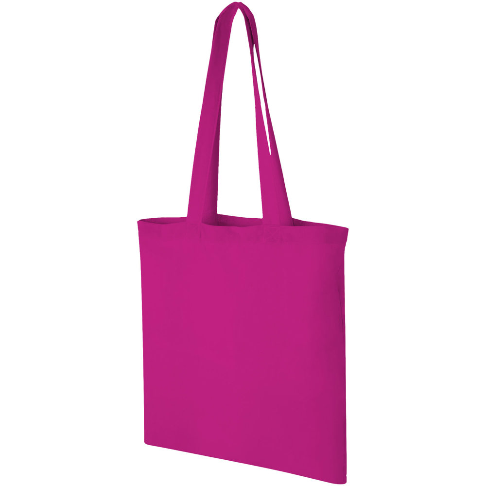 Carolina 100 g/m² katoenen draagtas 7L - voor bedrijven en relatiegeschenken - Magenta