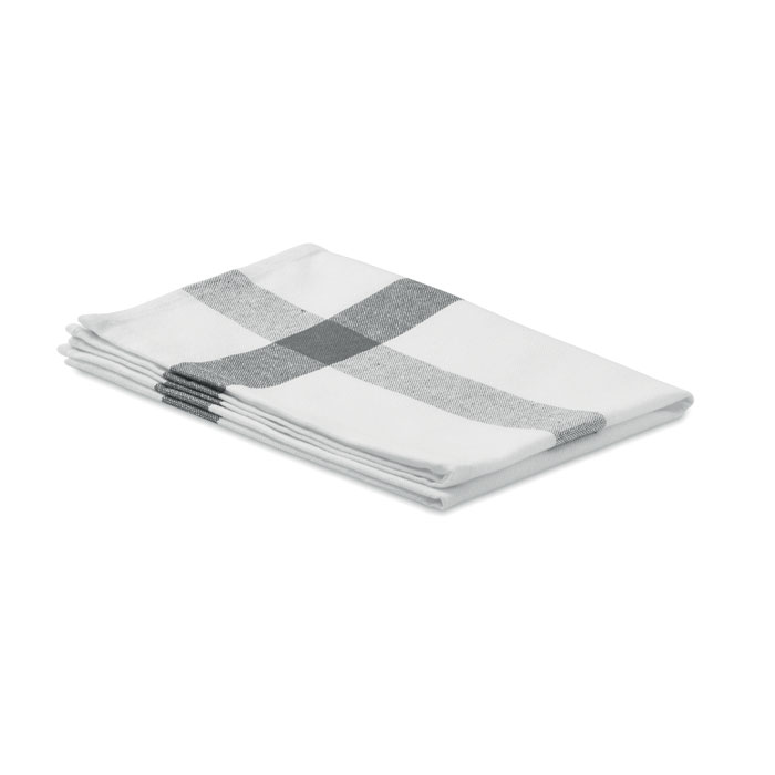 KITCH - Keukenhanddoek gerecycled - bedrukt of onbedrukt verkrijgbaar - Grijs