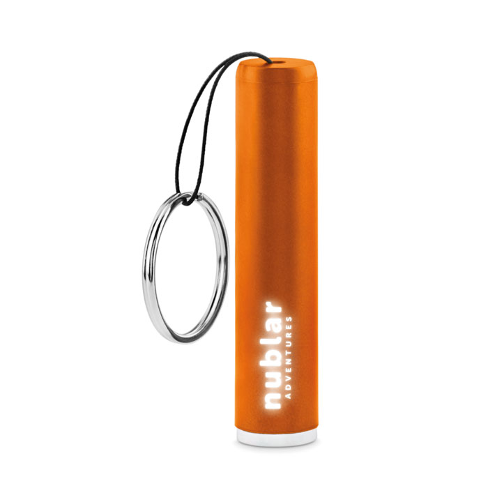 SANLIGHT - Kunststof zaklampje - met logo of onbedrukt bestellen - Oranje