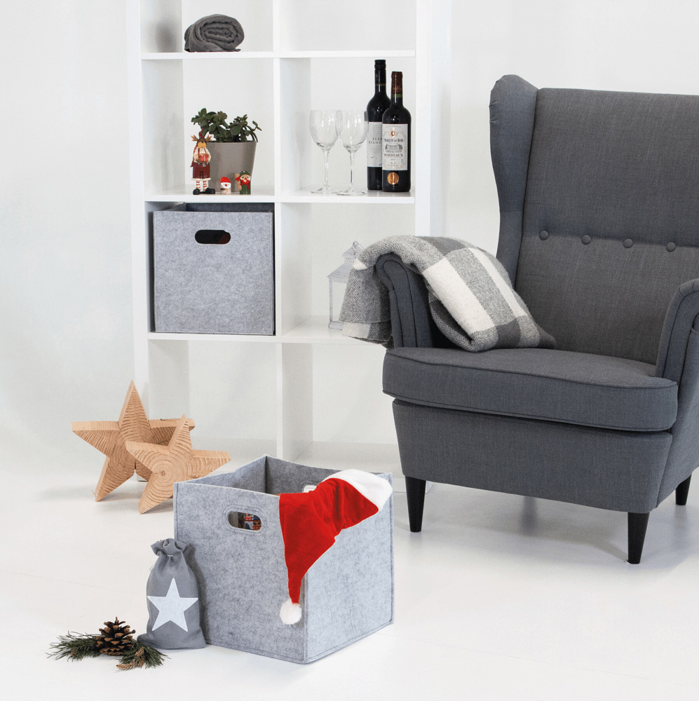 HYGGE - Vilten opbergbox - kopen of bedrukken